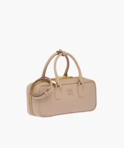 Alternative view of Miu Miu Cameo Leather top-handle bag
