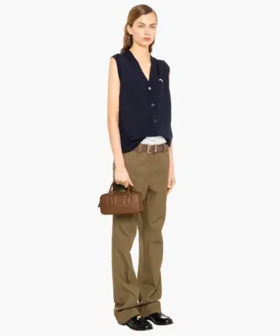 Alternative view of Miu Miu Cognac Leather top-handle bag