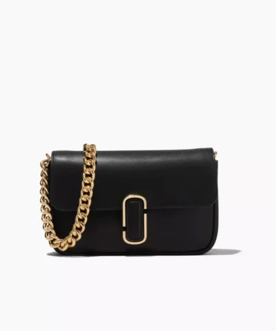 Marc Jacobs The J Marc Shoulder Bag In Black