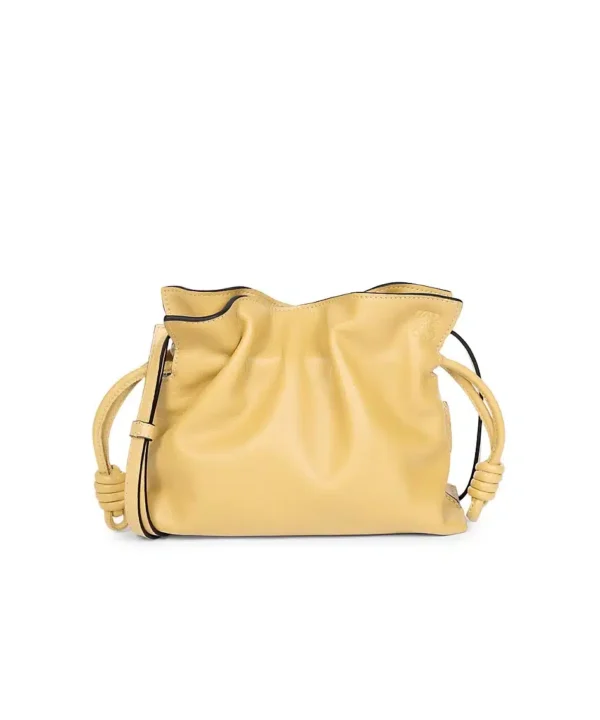 Loewe Flamenco Mini Leather Clutch