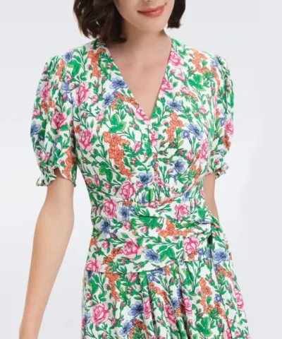 Alternative view of DVF Sammie Faux-Wrap Dress