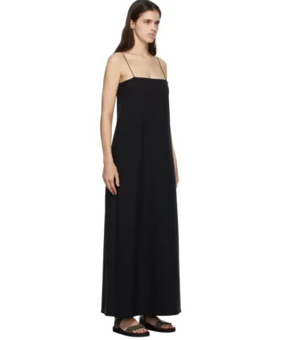 Alternative view of The Row Black Scuba Cenoa Dress