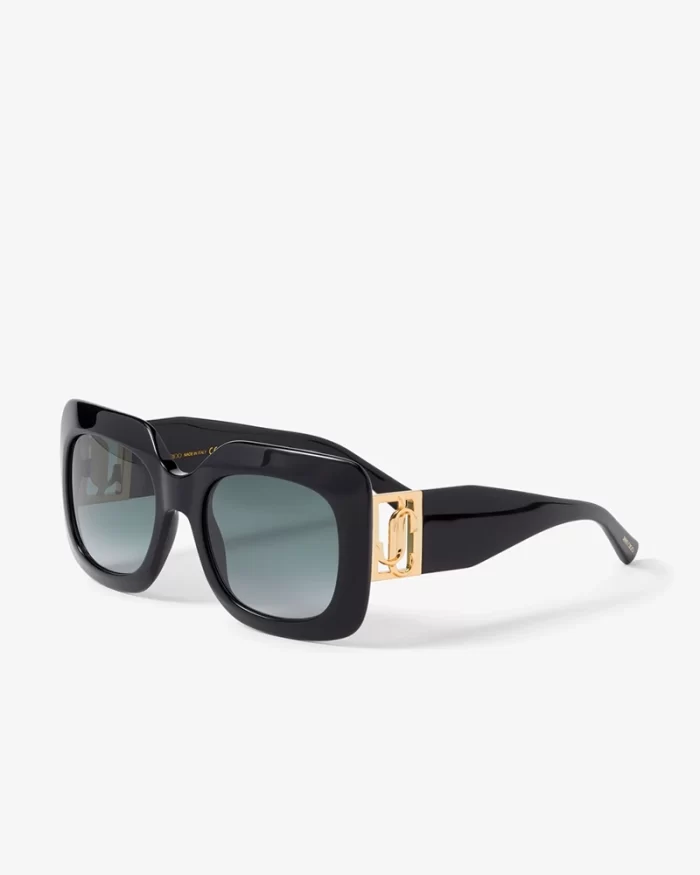 Jimmy Choo Gayas Square Acetate Sunglasses - Image 2