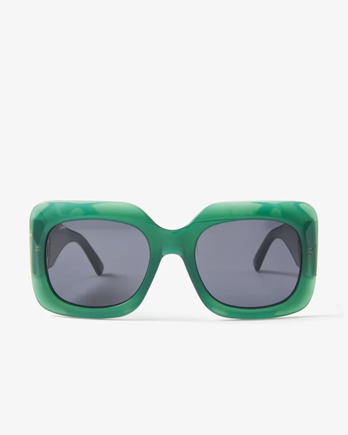 Jimmy Choo Gayas Square Acetate Sunglasses - Image 5