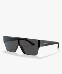Alternative view of Burberry BE4291 Matte Black Male Sunglasses In Grey