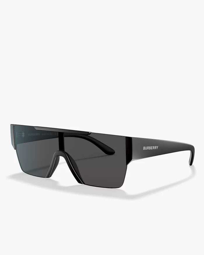 Burberry BE4291 Matte Black Male Sunglasses In Grey - Image 2