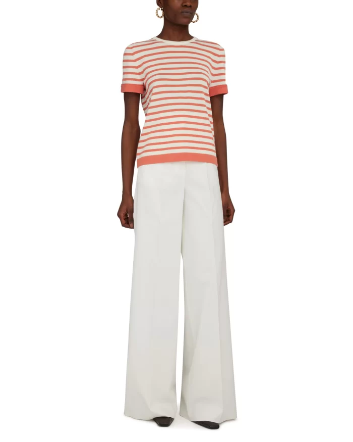 Max Mara Limone Striped T-Shirt - Image 2