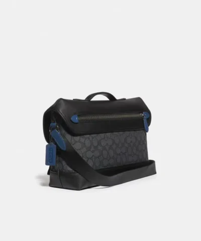 Alternative view of Coach League Bike Bag In Signature Jacquard