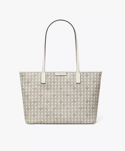 Tory Burch Small Ever-Ready Zip Tote, New Ivory