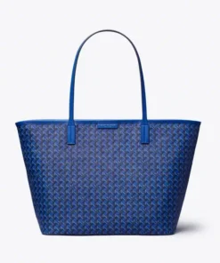 Tory Burch Ever-Ready Zip Tote, Blue