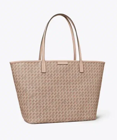 Alternative view of Tory Burch Ever-Ready Zip Tote, Winter Peach