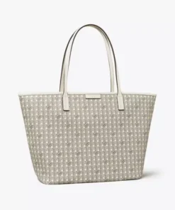 Alternative view of Tory Burch Ever-Ready Zip Tote, New Ivory