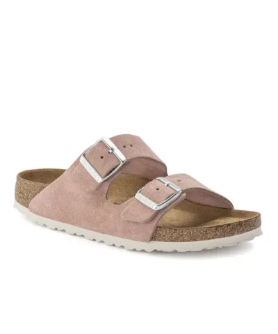 Alternative view of Birkenstock Arizona Soft Footbed Suede Leather Slides