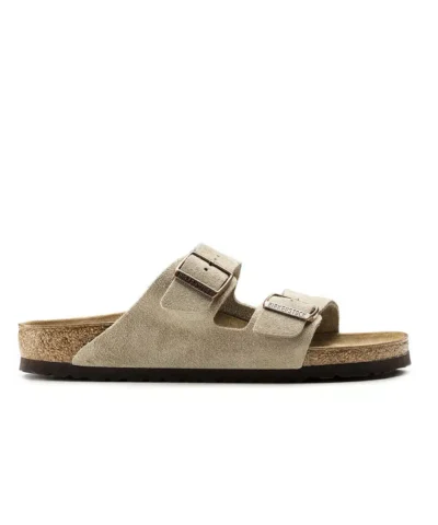 Birkenstock Arizona Suede Leather Slides