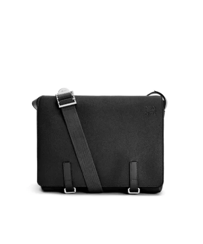 Loewe Military Messenger Bag In Soft Grained Calfskin