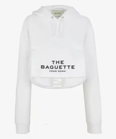 Alternative view of Fendi White Jersey Fendi by Marc Jacobs Sweatshirt