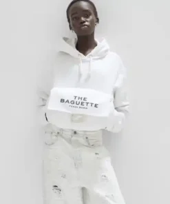 Fendi White Jersey Fendi by Marc Jacobs Sweatshirt