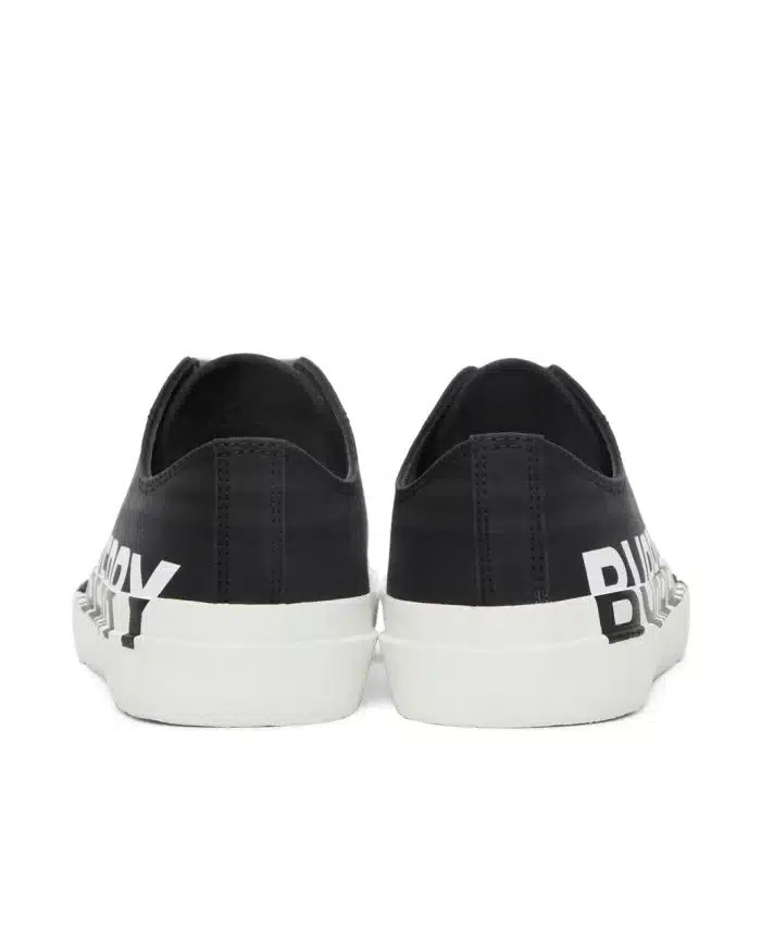 Burberry Larkhall Logo Check Sneakers - Image 4