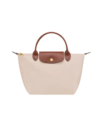 Longchamp Le Pliage Original Small Handbag - Beige