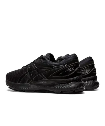 Alternative view of Asics Gel Nimbus 22 Men's Black Running Shoes