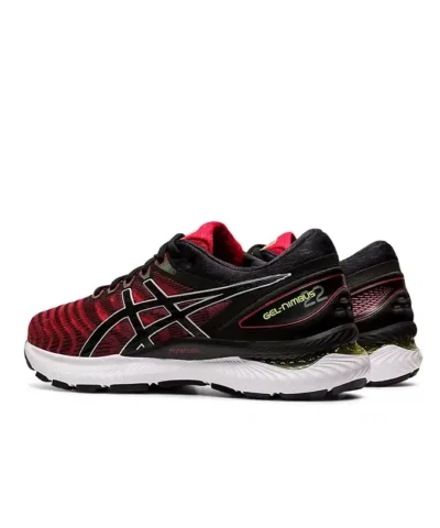 Alternative view of Asics Gel Nimbus 22 Men's Classic Red-Black Running Shoes