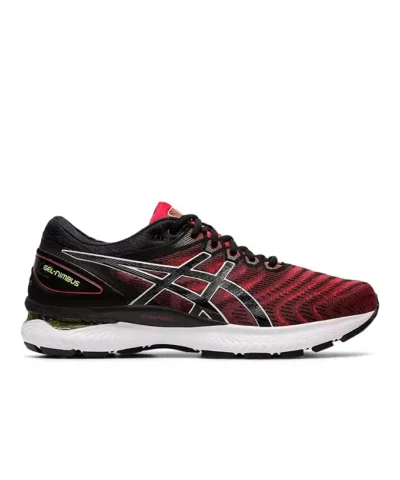 Asics Gel Nimbus 22 Men's Classic Red-Black Running Shoes