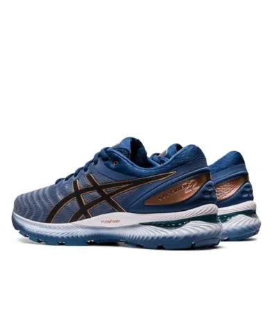 Alternative view of Asics Gel Nimbus 22 Men's Classic Glacier Grey Running Shoes