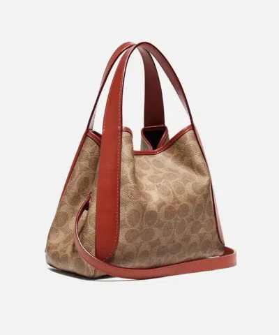 Alternative view of Coach Hadley Hobo 21 Signature In Taupe