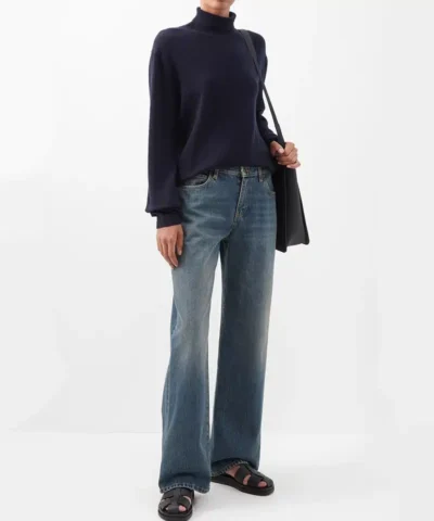 Alternative view of The Row Eglitta Wide-Leg Jeans