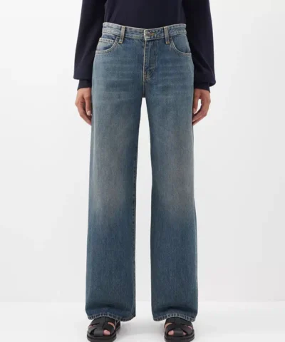 The Row Eglitta Wide-Leg Jeans