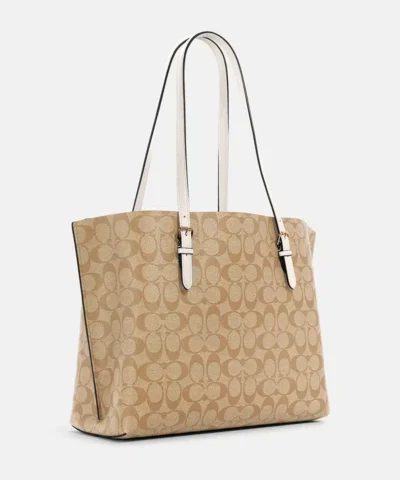 Alternative view of Coach Mollie Tote In Signature Canvas