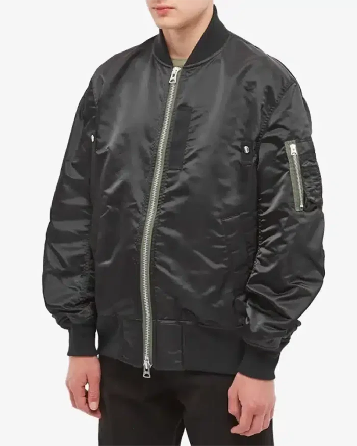 Sacai x Madsaki Madsaki Print Nylon Twill Blouson - Image 3