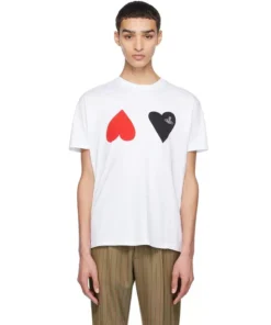 Vivienne Westwood White Hearts T-Shirt