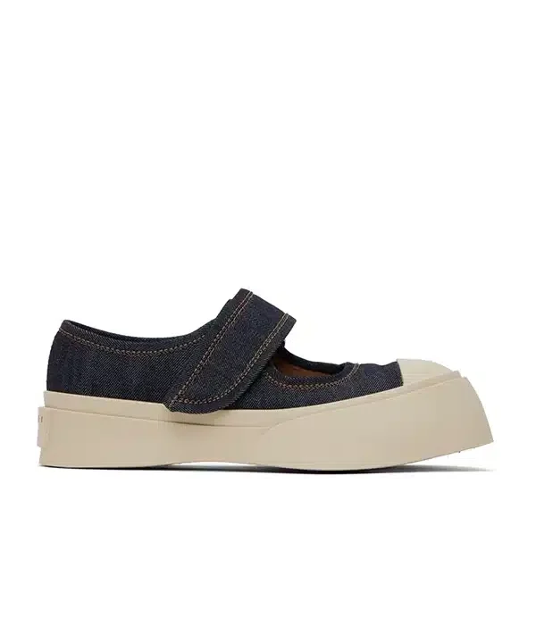 Marni Blue Pablo Mary-Jane Ballerina Flats