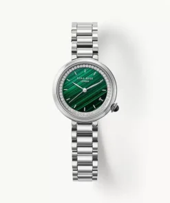 Lola Rose Malachite Watch With Zircon