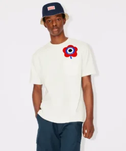 Kenzo Kenzo Target Logo Printed Crewneck T-Shirt