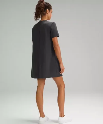 Alternative view of Lululemon Ribbed Softstreme T-Shirt Dress