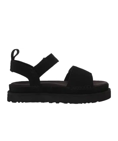 UGG Women's Goldenstar Black Platform Sandal