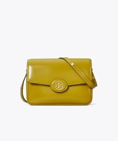 Tory Burch Robinson Spazzolato Convertible Shoulder Bag Island Palm