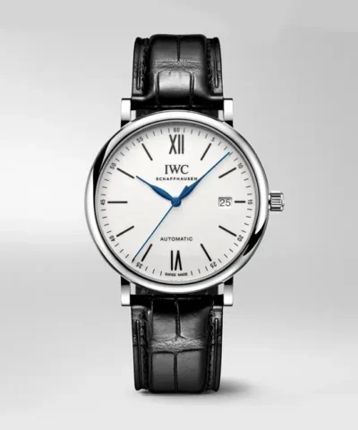 IWC Schaffhausen Portofino "150 Years" White Dial Automatic Watch