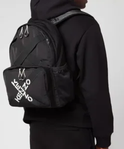 Alternative view of Kenzo Men's Black Sport Backpack