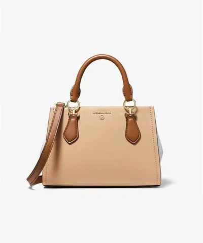 Michael Kors Marilyn Small Color-Block Saffiano Leather Crossbody Bag