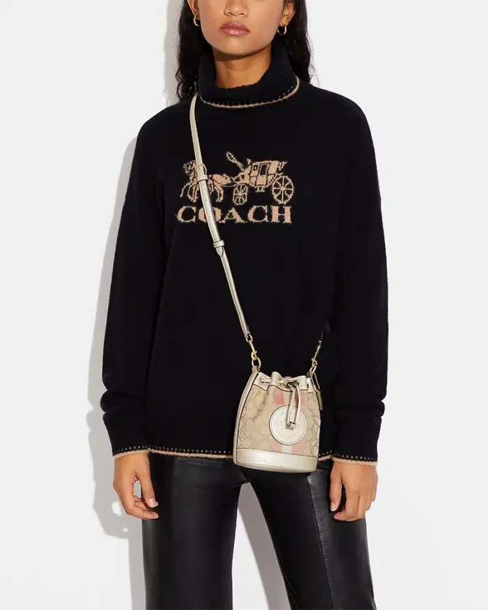 Coach Mini Dempsey Bucket Bag - Image 4