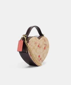 Alternative view of Coach Heart Crossbody In Signature Canvas With Heart And Star Print