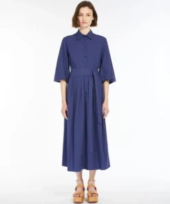 Weekend Max Mara Dress In Cotton Poplin