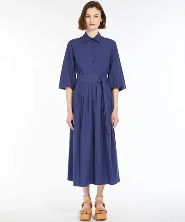 Weekend Max Mara Dress In Cotton Poplin