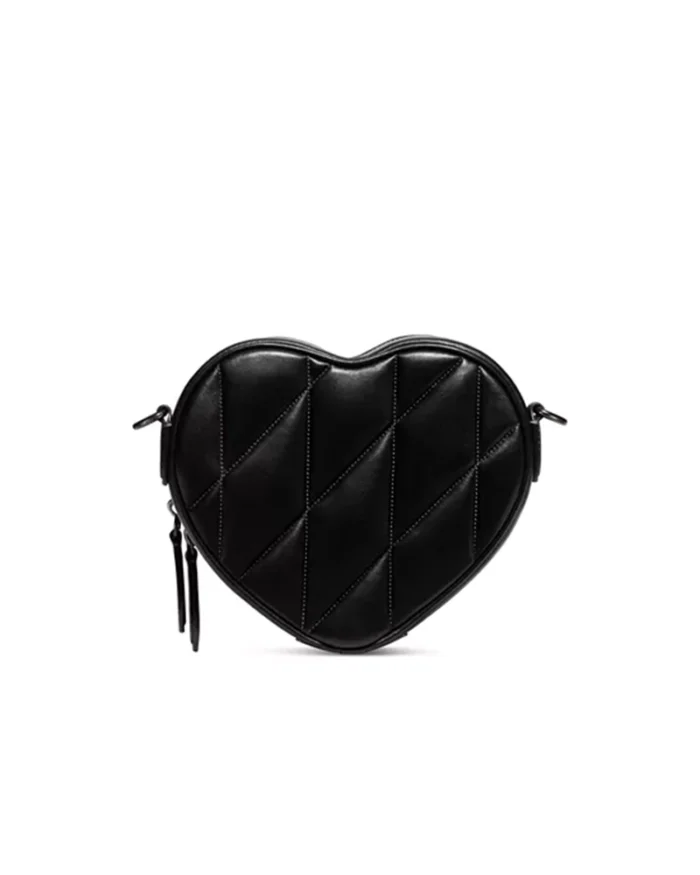 Coach Quilted Leather Heart Crossbody - Image 3