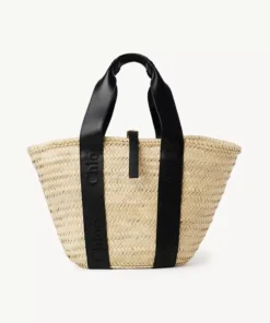 Chloé Sense Medium Raffia Tote Bag