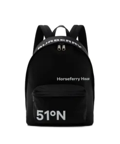 Burberry Black Coordinates Backpack