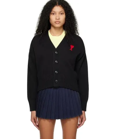 Ami Alexandre Mattiussi Ami de Coeur Cardigan